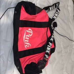Pink Duffel bag